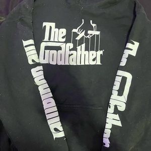 Godfather hood (black& white )